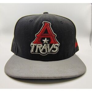 Arkansas‎ Travelers New Era 59FIFTY Fitted Baseball Cap Black Gray   Size 7 3/8